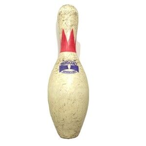 Brunswick Flyer Plastic Coated Bowling Crown Pin WIBC ABC Approved, Wood